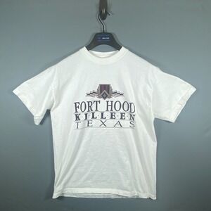 Vintage Gear For Sports Fort Hood Killeen Texas T Shirt Large Big Cotton USA